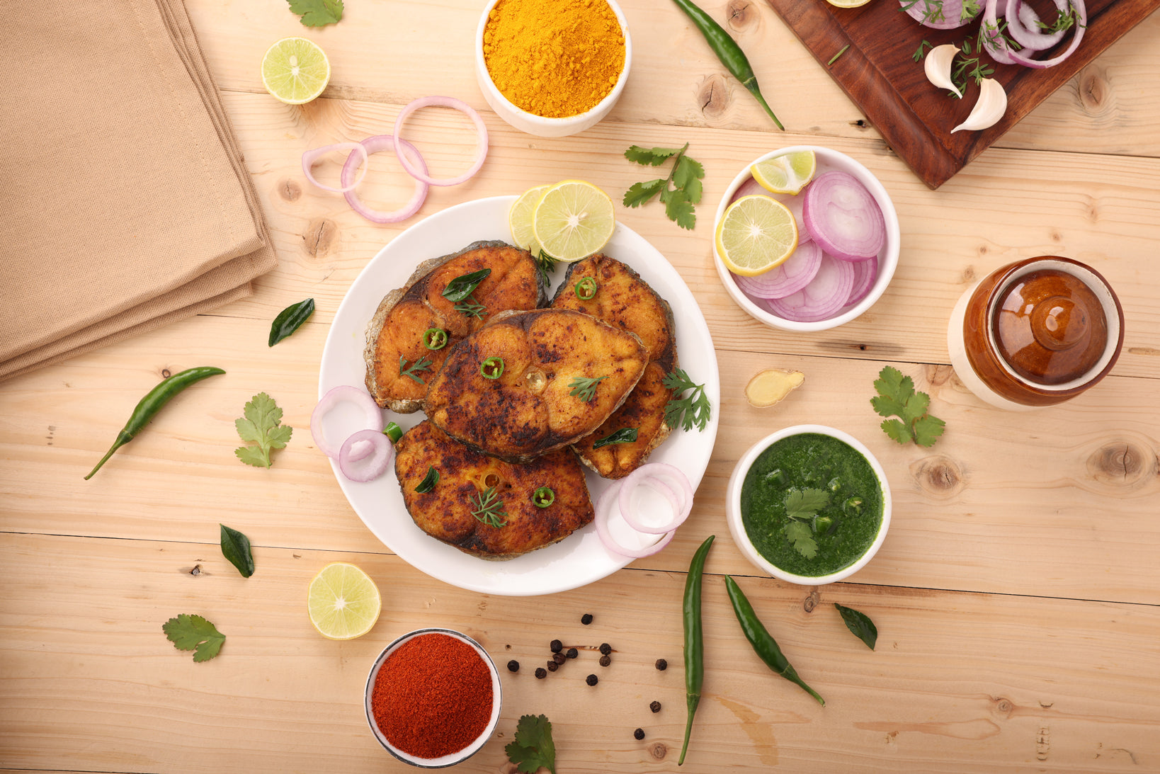 Surmai Steaks Fry